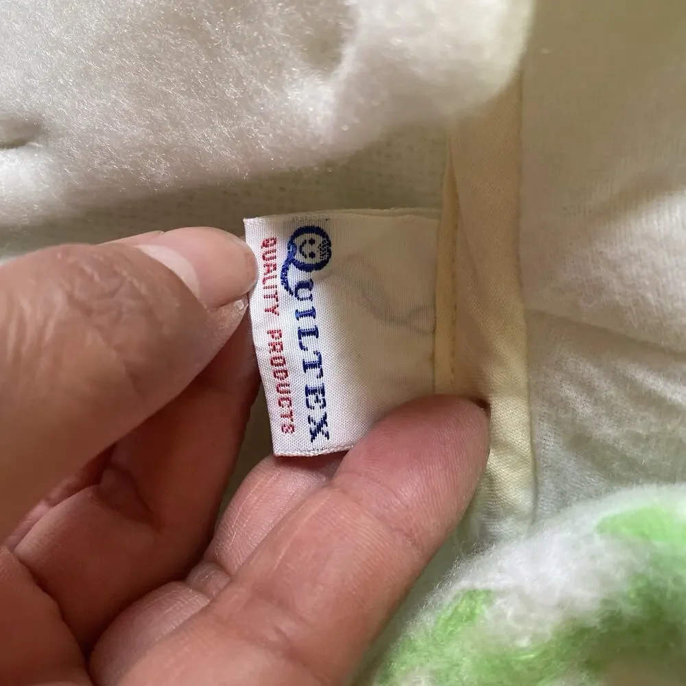 Vintage Quiltex Baby 3-12M Outfit Set Winter Jacket & Swaddler 2 Piece